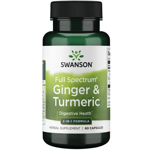 (60 caps) Ginger & Turmeric - 60 caps – image 1