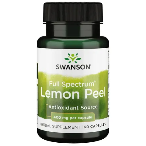Full Spectrum Lemon Peel, 400mg - 60 caps – image 1