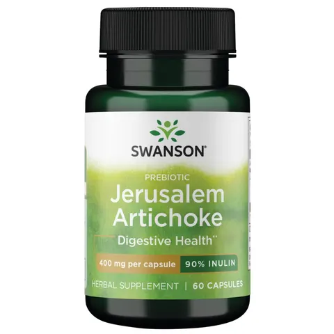 Prebiotic Jerusalem Artichoke, 400mg - 60 caps – image 1