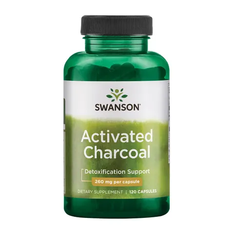 Activated Charcoal, 260mg - 120 caps – image 1