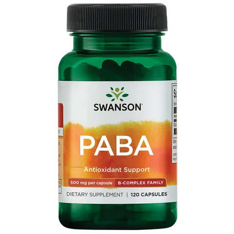 PABA, 500mg - 120 caps – image 1