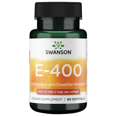 Vitamin E, 400 IU - 60 softgels – image 1