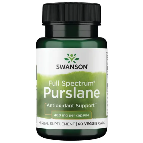 Full Spectrum Purslane, 400mg - 60 vcaps – image 1