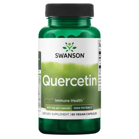 Swanson Quercetin, 475mg High Potency - 60 vcaps – image 1