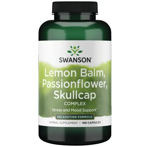 Lemon Balm, Passionflower, Complex - 180 caps – image 1
