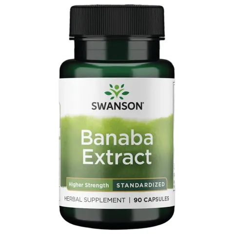 Swanson, Banaba Extract, High Potency, Standardized, 90 Capsules – image 1