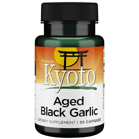 Swanson Aged Black Garlic - 30 caps – image 1