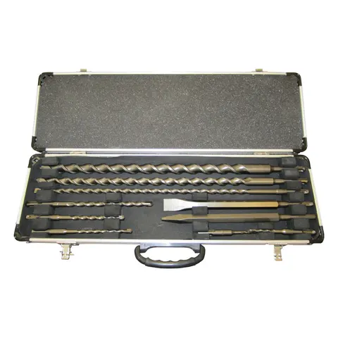 Makita D-21191 10 Piece SDS Plus Drill Bit and Chisel Set – image 1