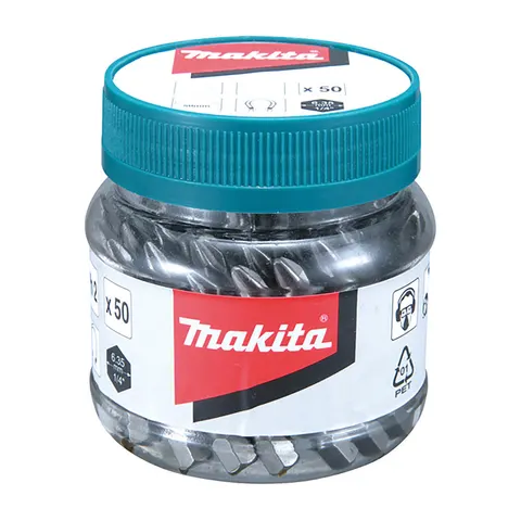 Makita Pozi Screwdriver Bits PZ2 – B26509 – image 1