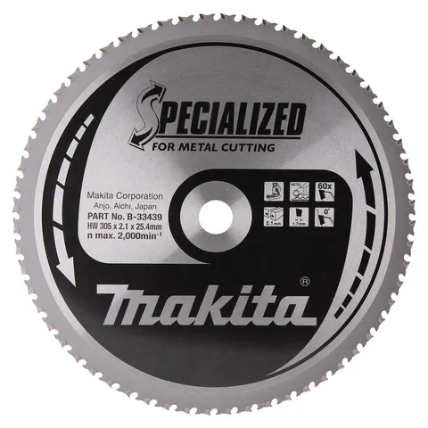 Makita SPECIALIZED Sägeblatt 305x1x60Z – Bild 1