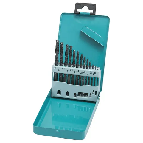 Makita 13 Piece HSS-R Drill Bit Set – image 1