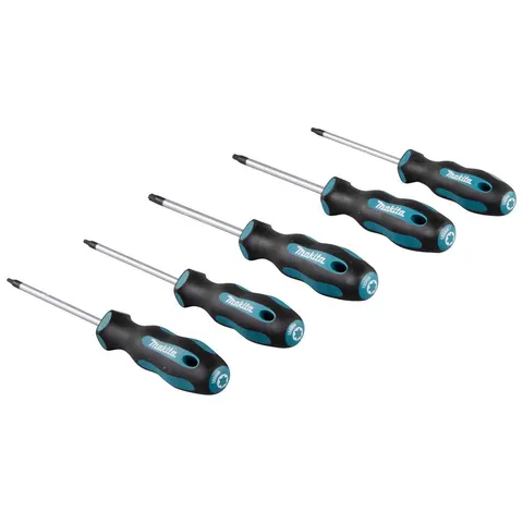 Makita 5 Piece Torx Screwdriver Set – image 1