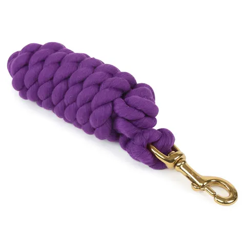 Shires Twisted Lead Rope - Purple – image 1