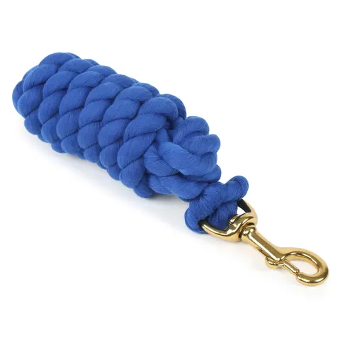 Shires Twisted Lead Rope - Royal Blue – image 1