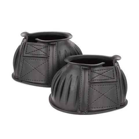 Shires Over Reach Boots - Black / Full – image 1