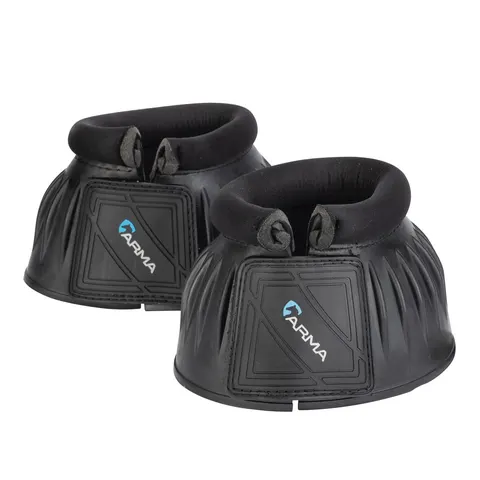 Shires ARMA Soft Top Over Reach Boots - Black / Full – image 1