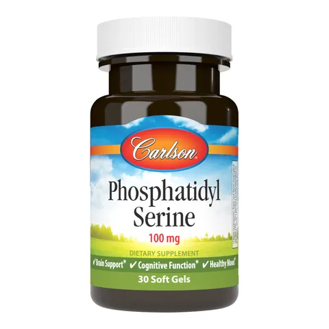Carlson, Phosphatidyl Serine , 100 mg, 30 Soft Gels – image 1
