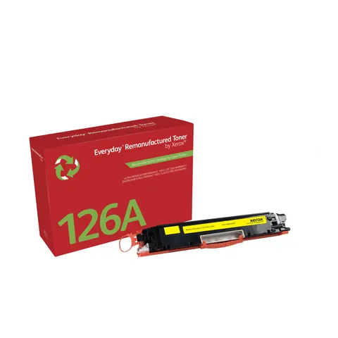 Tóner amarillo compatible HP CE312A - XEROX – imagen 1