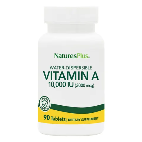 Nature's Plus, Vitamin A, 10,000 IU, 90 Tablets – image 1