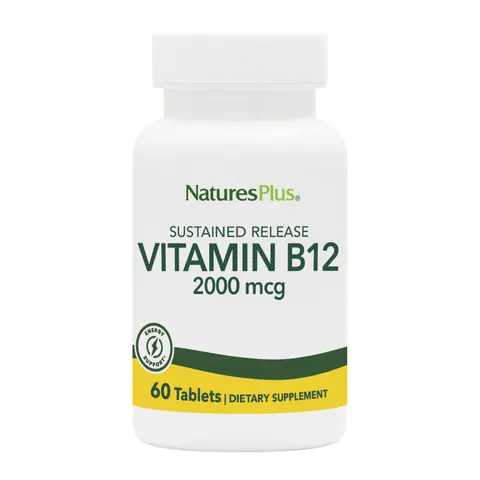 Natures plus vitamina b12 2000mcg. 60comp. – imagen 1