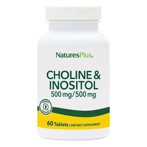 Natures plus colina + inositol 500mg. 60comp. – imagen 1