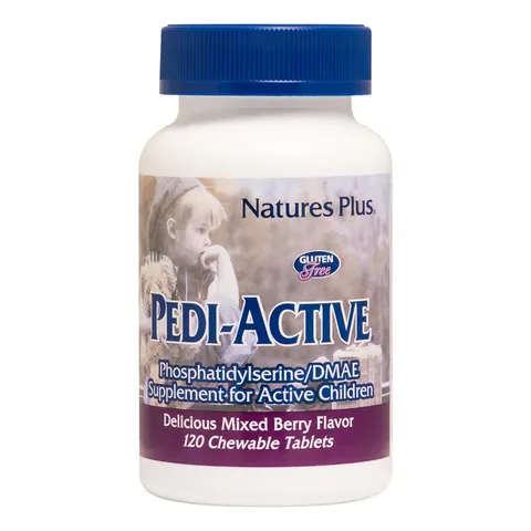 NaturesPlus, Pedi-Active, Mixed Berry, 120 Chewable Tablets – image 1