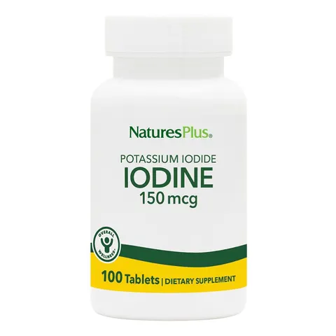 NaturesPlus Iodine 150 Mcg 100 Tablets – image 1