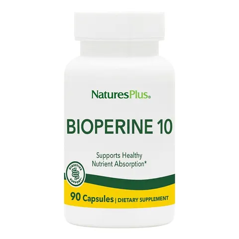 NaturesPlus, Bioperine 10, 90 Capsules (10 mg per Capsule) – image 1