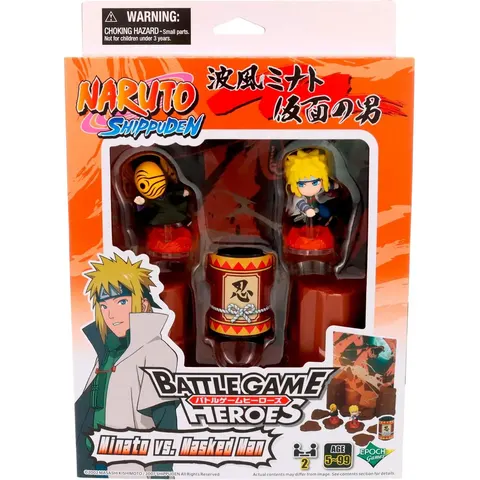 Naruto Battle Game Minato vs Masked Man - Board Game – image 1