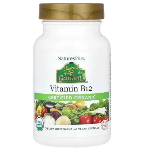 NaturesPlus Garden Vitamina B12 60 Cápsulas – imagen 1