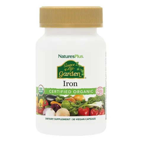 NaturesPlus Garden Hierro 30 Capsules – image 1