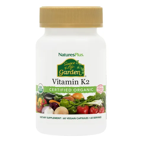 NaturesPlus Vitamina K2 Garden - 60 Capsulas – imagen 1