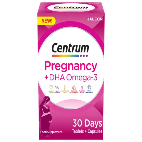 Centrum Pregnancy Multivitamin 30 Days Tablets + Capsules – image 1