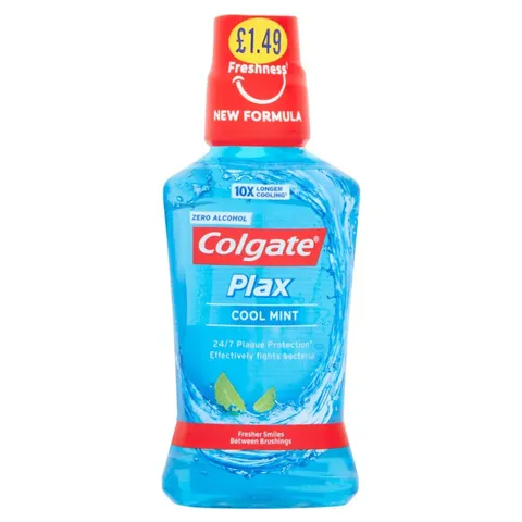 Colgate Plax Cool Mint 250ml (Pack of 6) – image 1