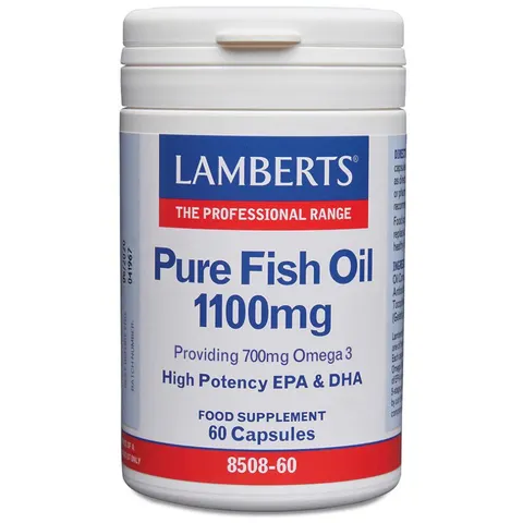 Lamberts aceite pescado puro 60 caps – imagen 1