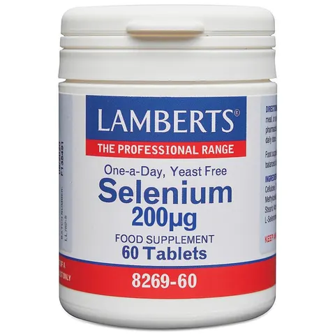 Lamberts Selenium 200ug 60 tablets – image 1