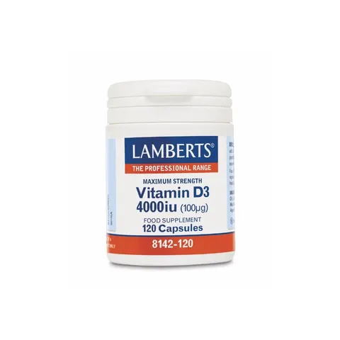 Lamberts vitamina d3 4000ui 120cap. – imagen 1