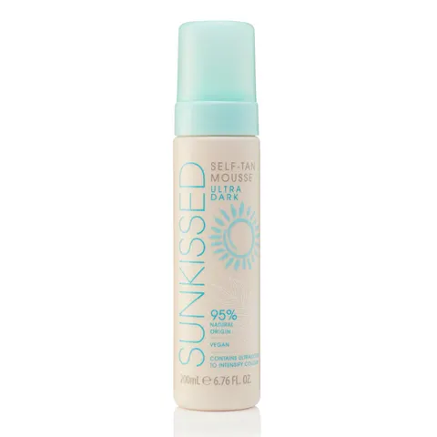 Sunkissed Self Tanning Mousse Ultra Dark 200ml – image 1
