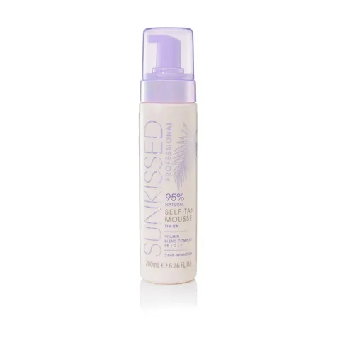 Sunkissed - Professional Dark Self Tan Mousse - 200ml – afbeelding 1