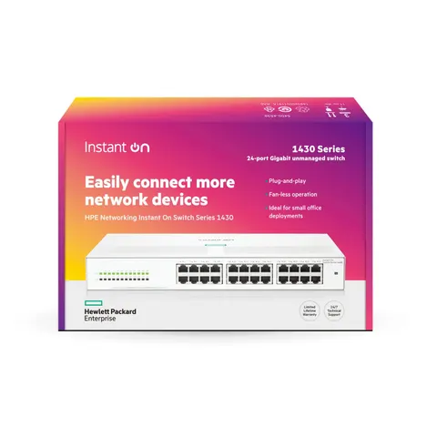 HPE Aruba Networking Instant On Switch 24p Gigabit 1430 – image 1