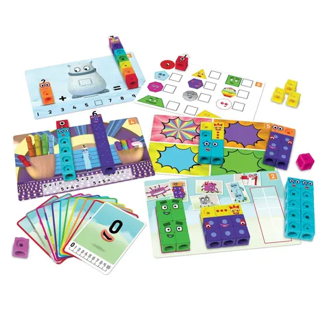 Numberblocks Mathlink Cubes Numberblocks 1-10 Set – image 1