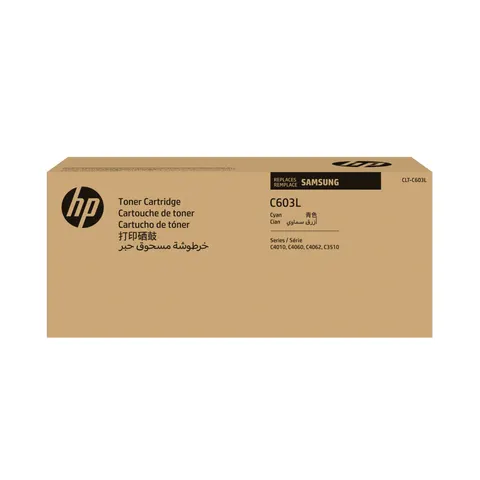 Toner Hp CLT-C603L SU080A niebieski (cyan) – zdjęcie 1