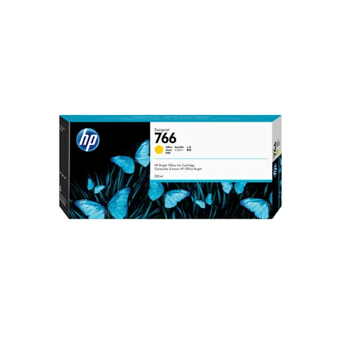 Tinte Nr. 766 Gelb, 300 ml - HP Power Partner – Bild 1