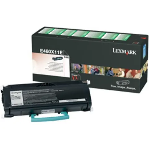 Toner Lexmark E460X11E Black – afbeelding 1