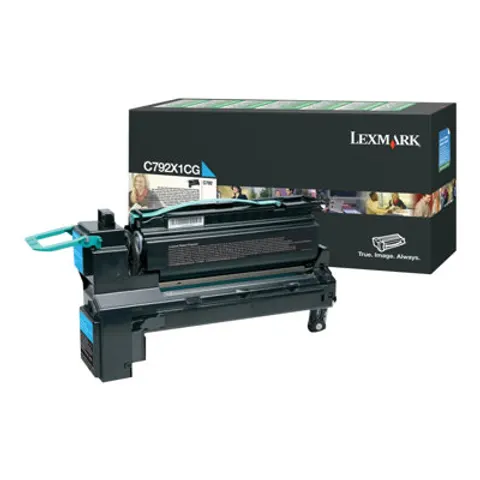 LEXMARK PB-Toner cyan 20.000Seiten – Bild 1