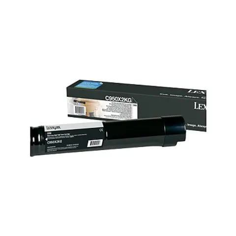 Lexmark Toner C950X2KG Schwarz XL – Bild 1