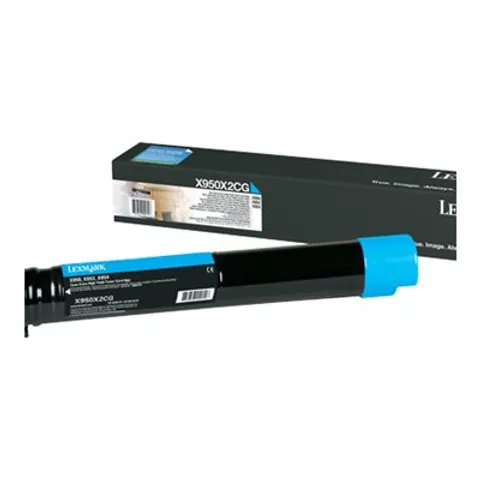 Lexmark X950X2CG toner cian XXL – imagen 1