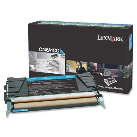 Lexmark C746A1CG - Cyan - Toner – Bild 1