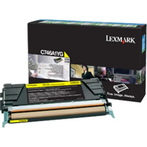 Lexmark C746A1YG - Gelb - Toner – Bild 1