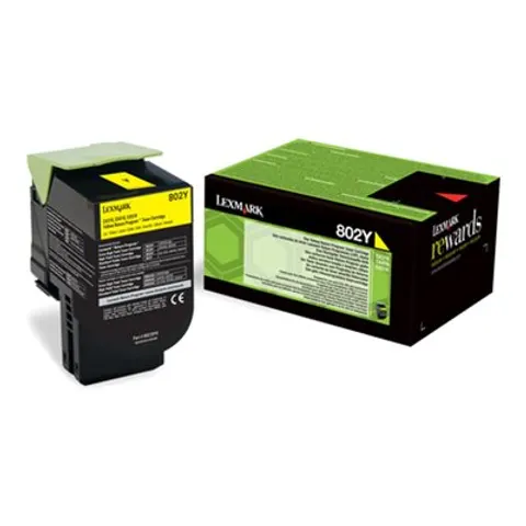 Tóner amarillo (1000 páginas) - LEXMARK – imagen 1